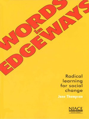 cover image of Words in Edgeways